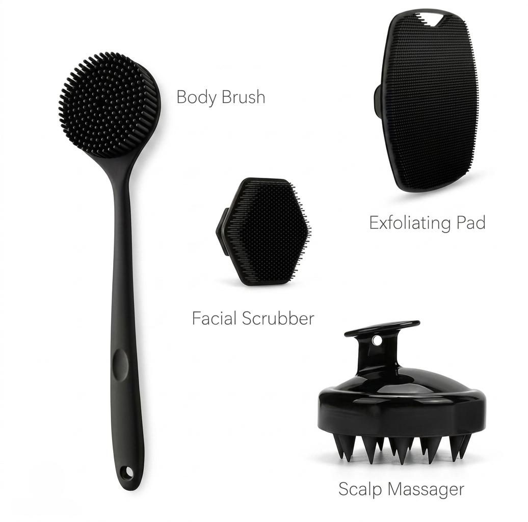 Elevate Your Ritual: The Essential Silicone Care Set